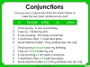 Conjunctions - Year 3 and 4 Teaching Resources (slide 6/9)